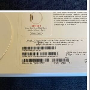 Apple Watch Series 8 GPS + Cellular 45mm Gold
